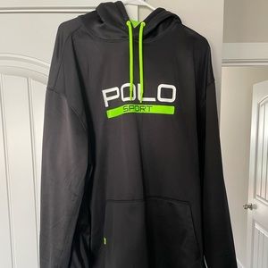 Polo Ralph Lauren Sport Black/Green Hoodie (XXL)